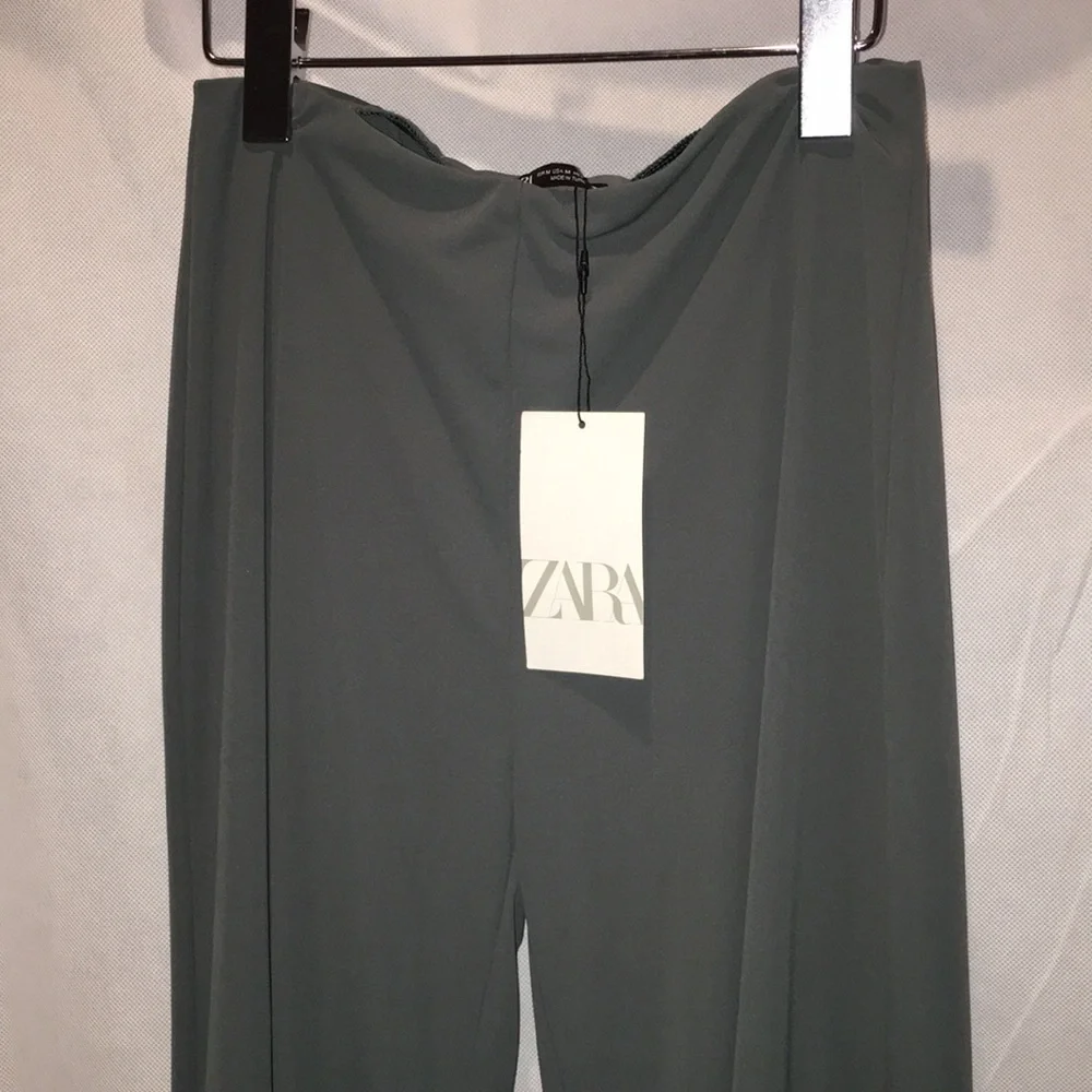 NWT Zara Wide Leg Pants | Size M - Picture 1 of 7